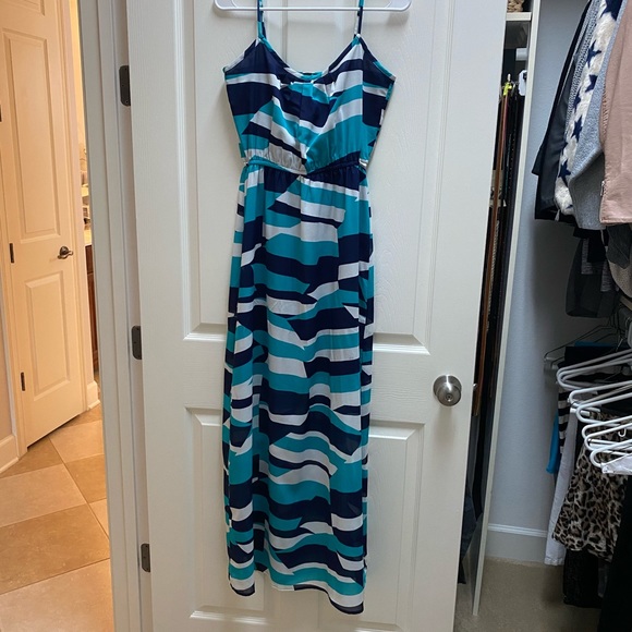 Aqua Maxi dress - Picture 1 of 3